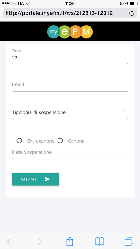 Landingpage Form